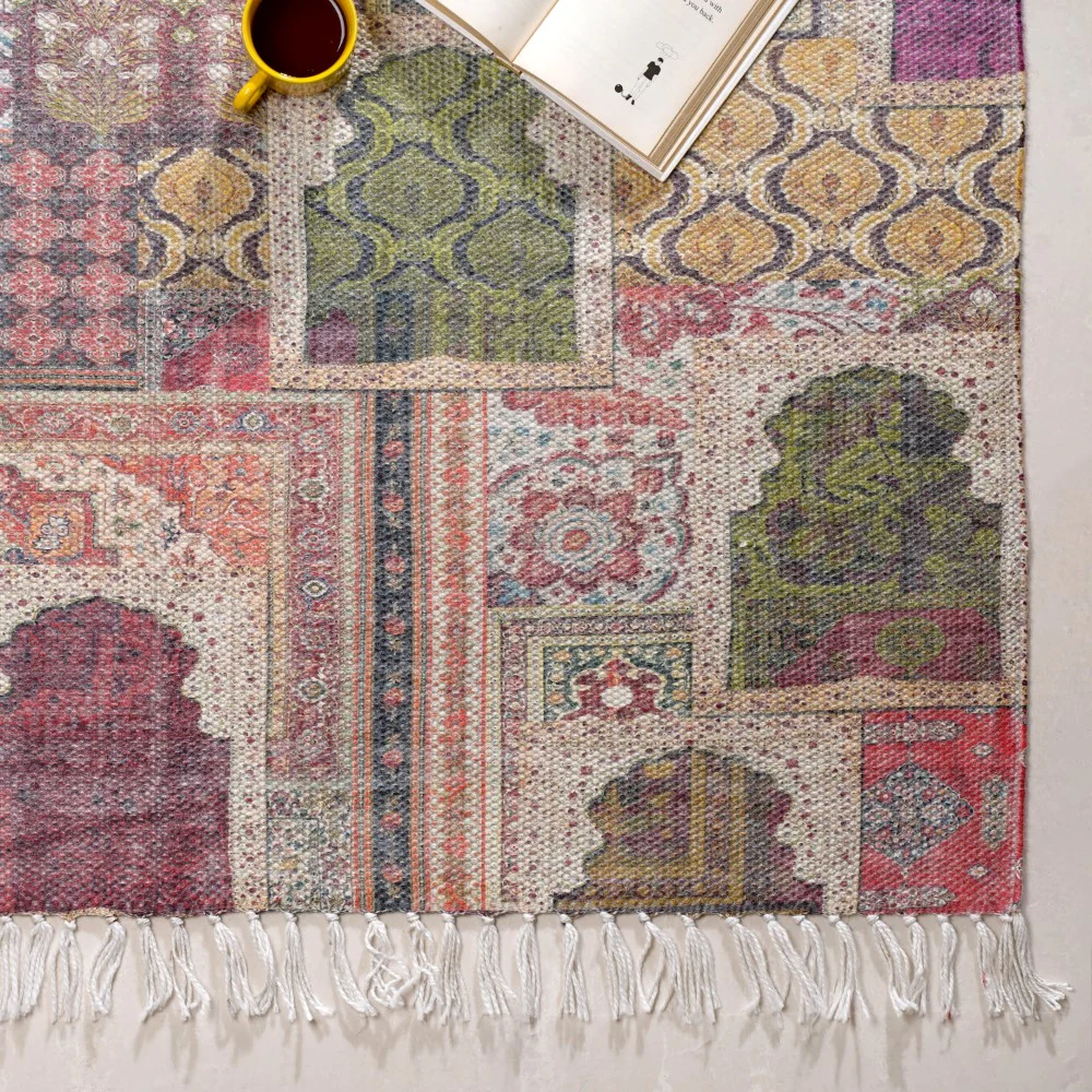 Vintage Window Area Rug For Living Room - Image 7