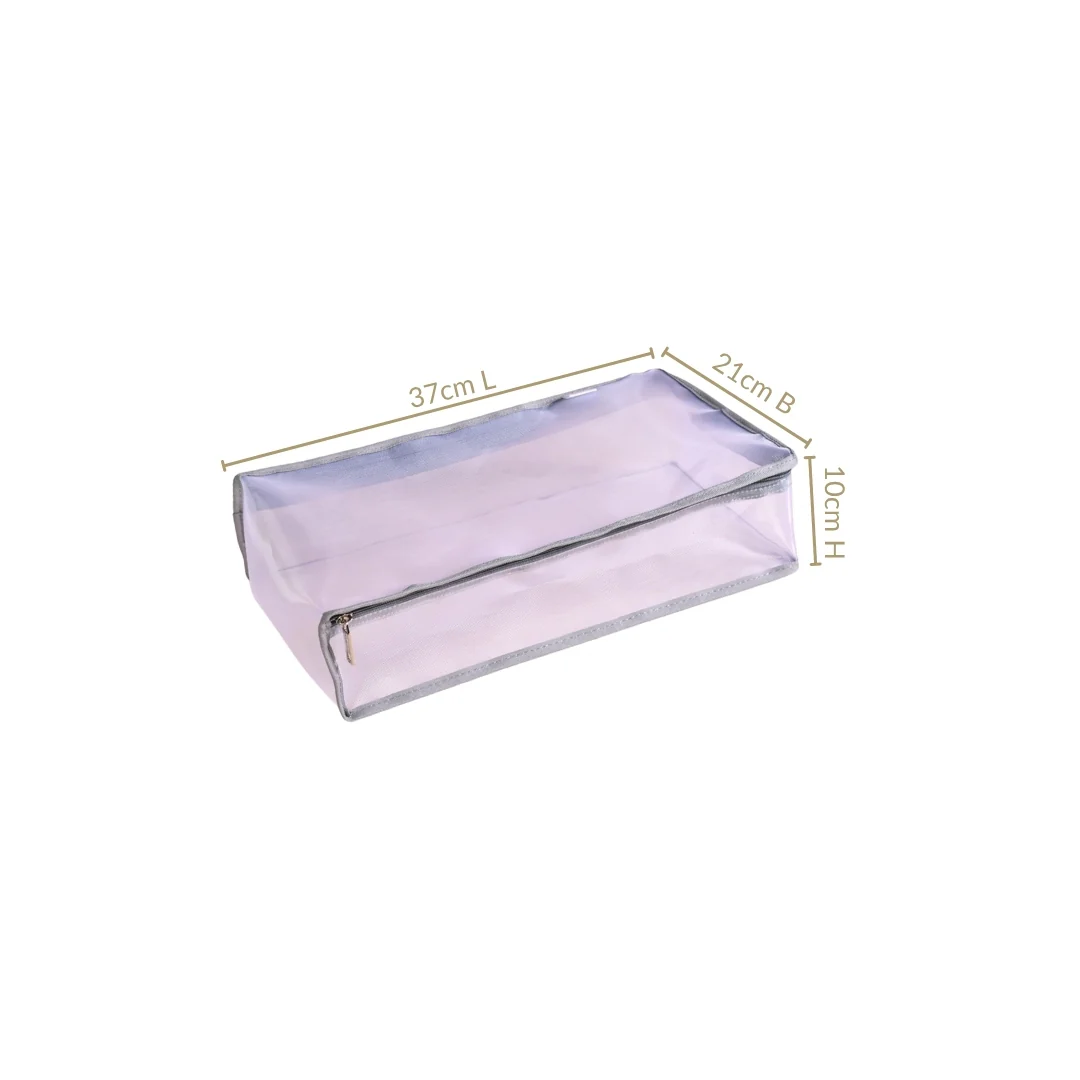 Wardrobe Organiser Storage Bag Duo In Grey - Image 4