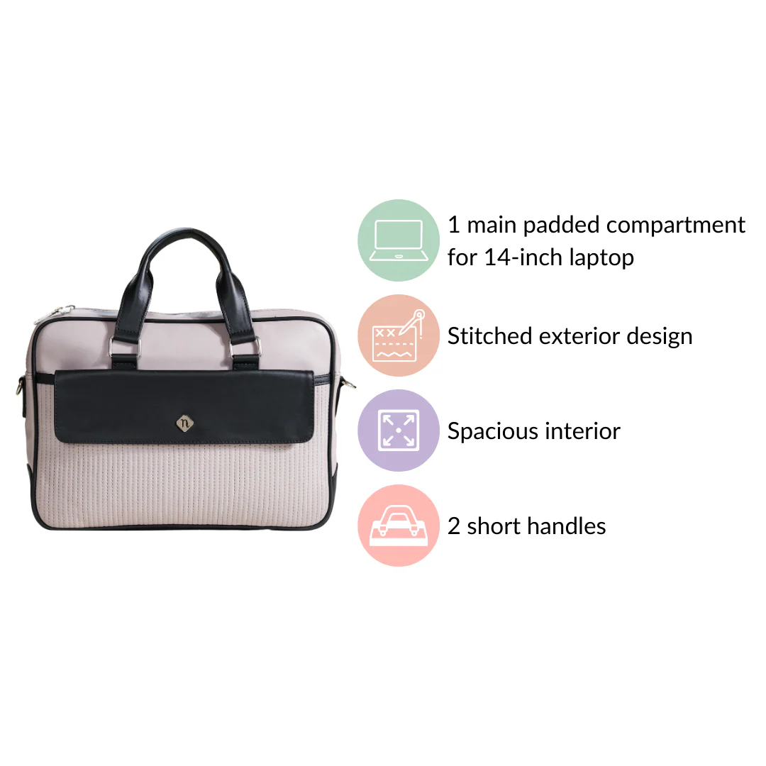 La Fusion Laptop Bag for Men and Women 14" x 10" - Image 5