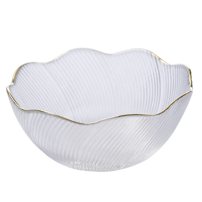 Wavy Glass Serving Bowl - Image 10