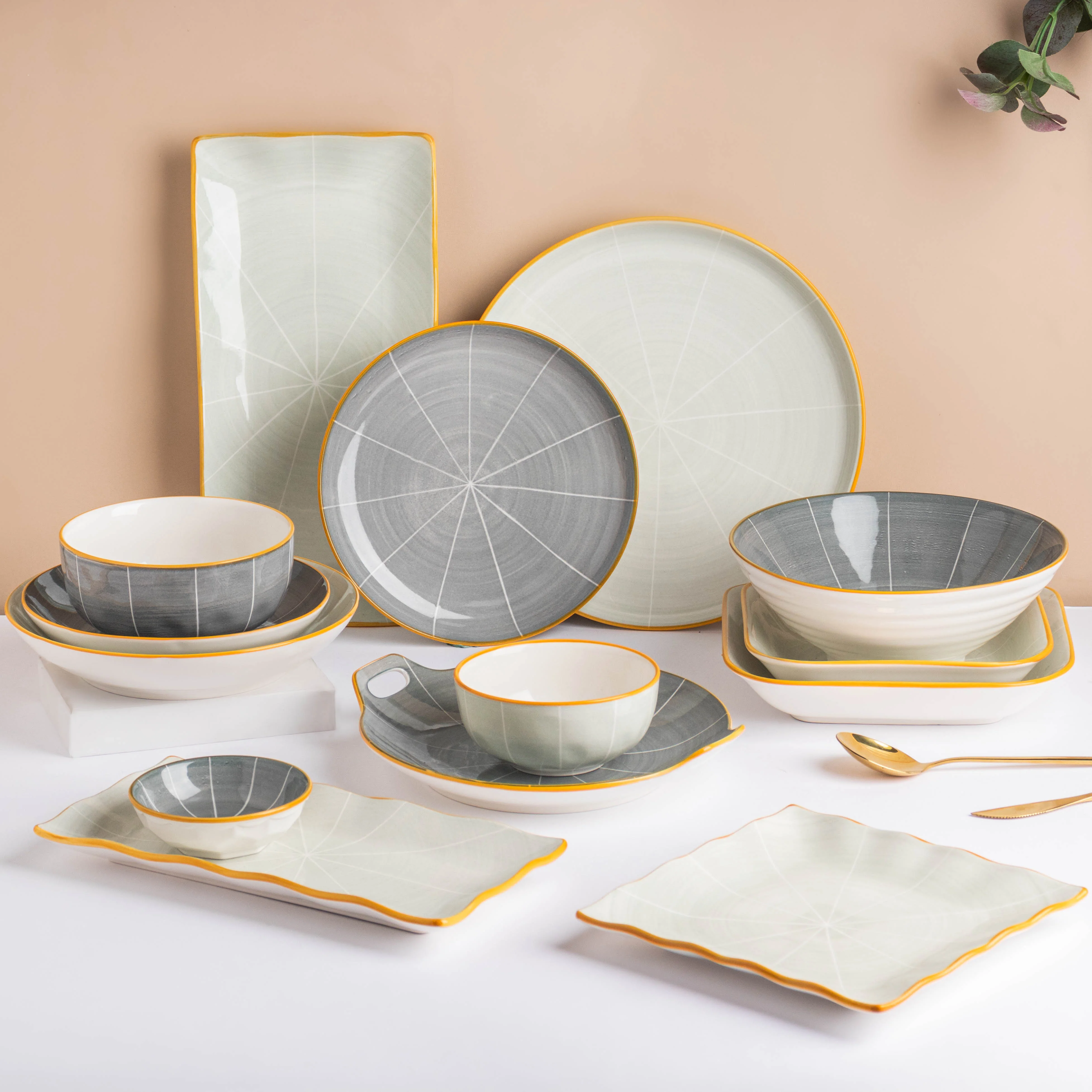 Willow Light Grey Snack Bowl Small 250 ml - Image 10