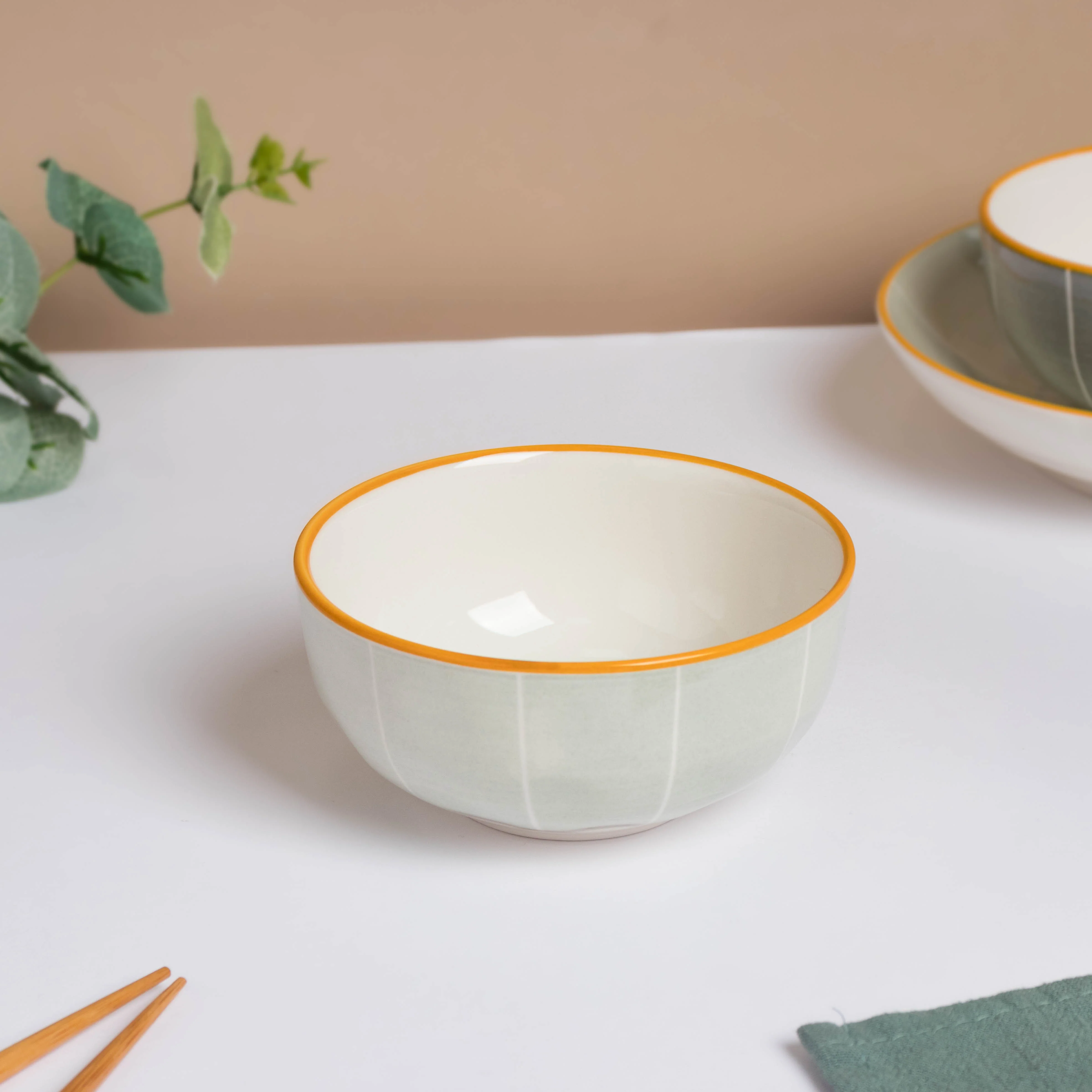 Willow Light Grey Snack Bowl Small 250 ml - Image 4
