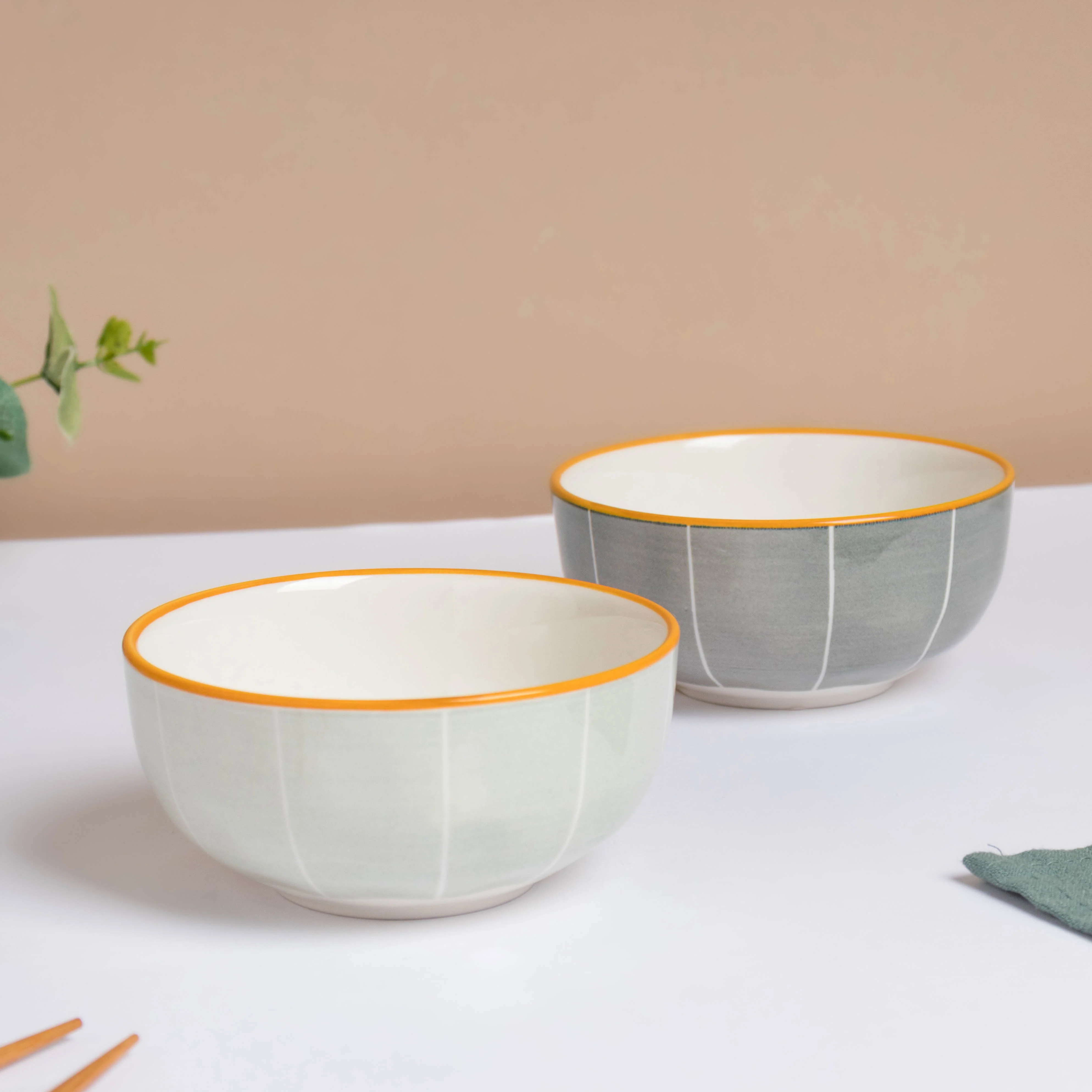 Willow Light Grey Snack Bowl Small 250 ml - Image 5