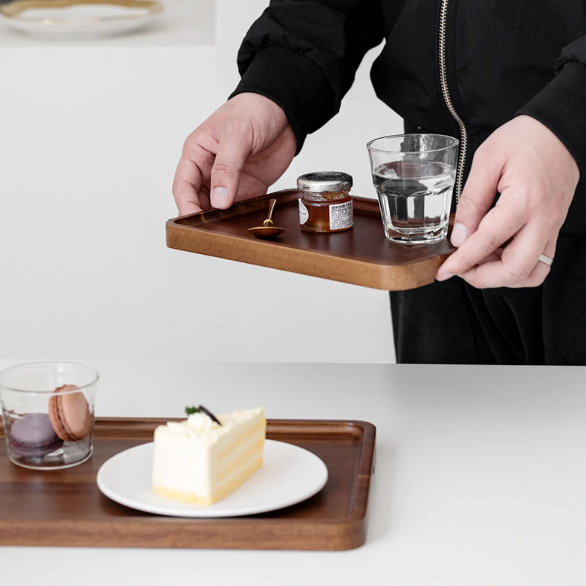 Wooden Tray - Long - Image 3