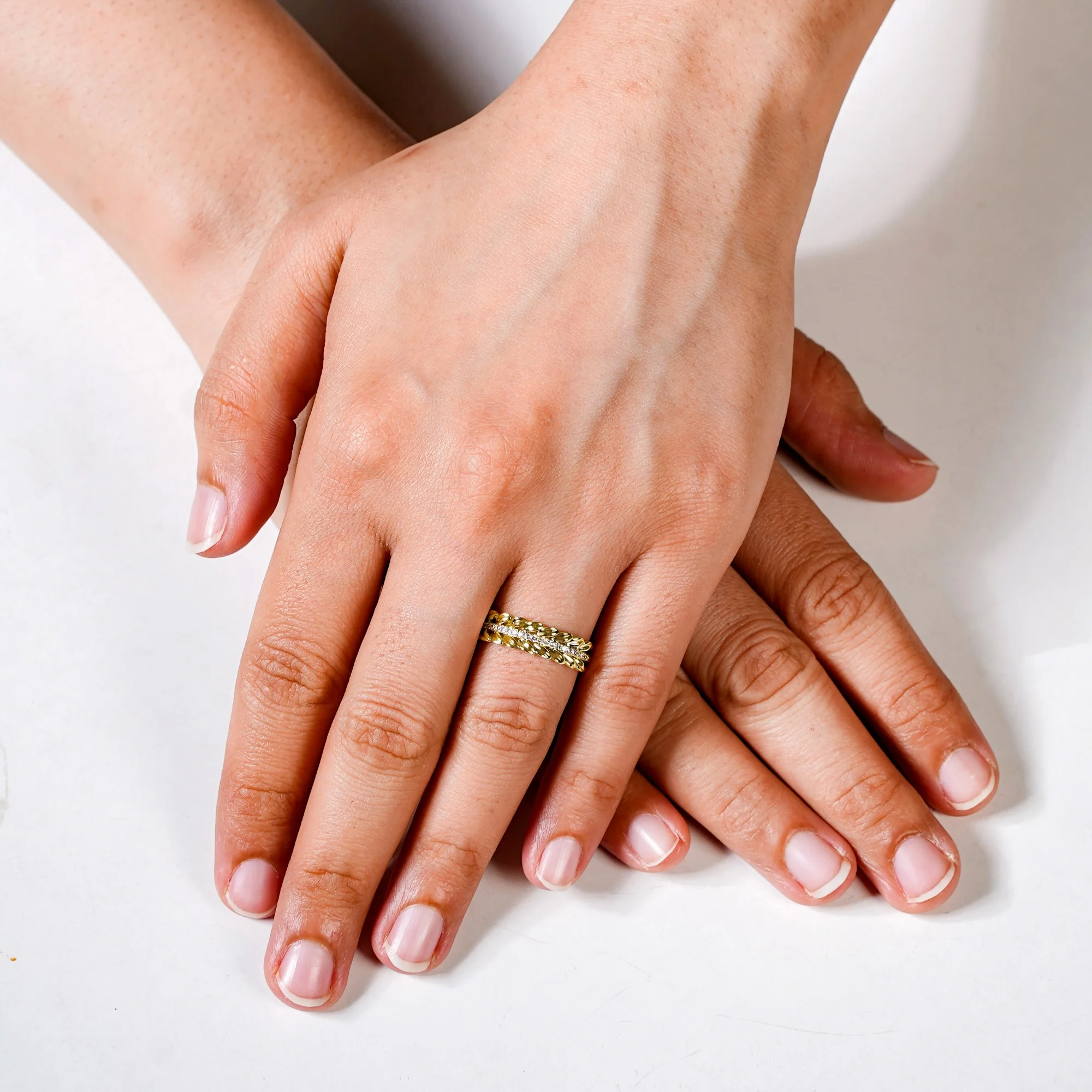 Wreath Of Gold Statement Ring - Image 2