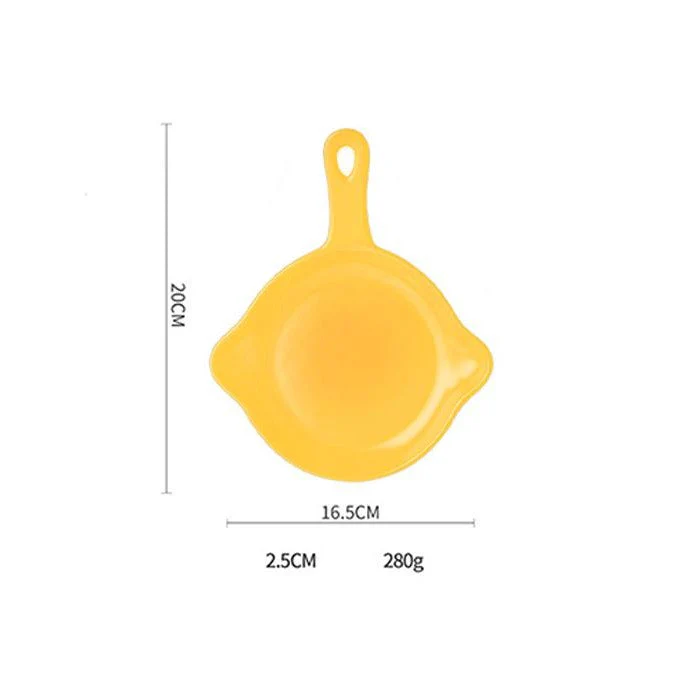 Yellow Microwavable Baking Tray 6 inch - Image 6