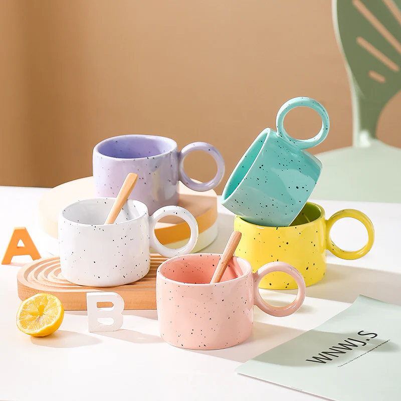 Yellow Speckled Cup - Image 8