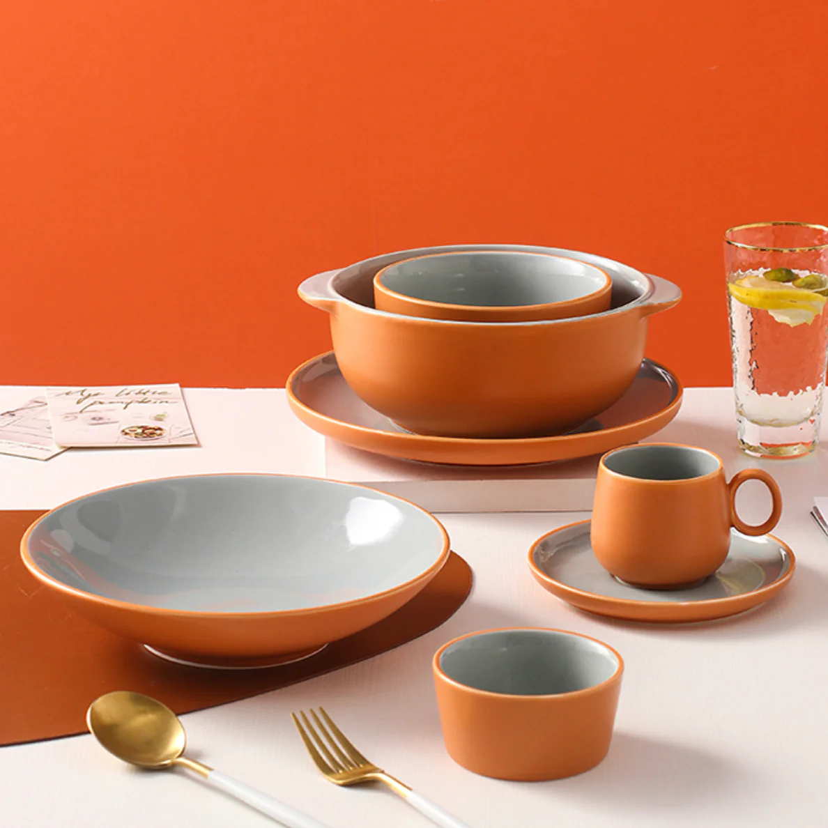 Zoella Ceramic Bowl Grey - Image 9