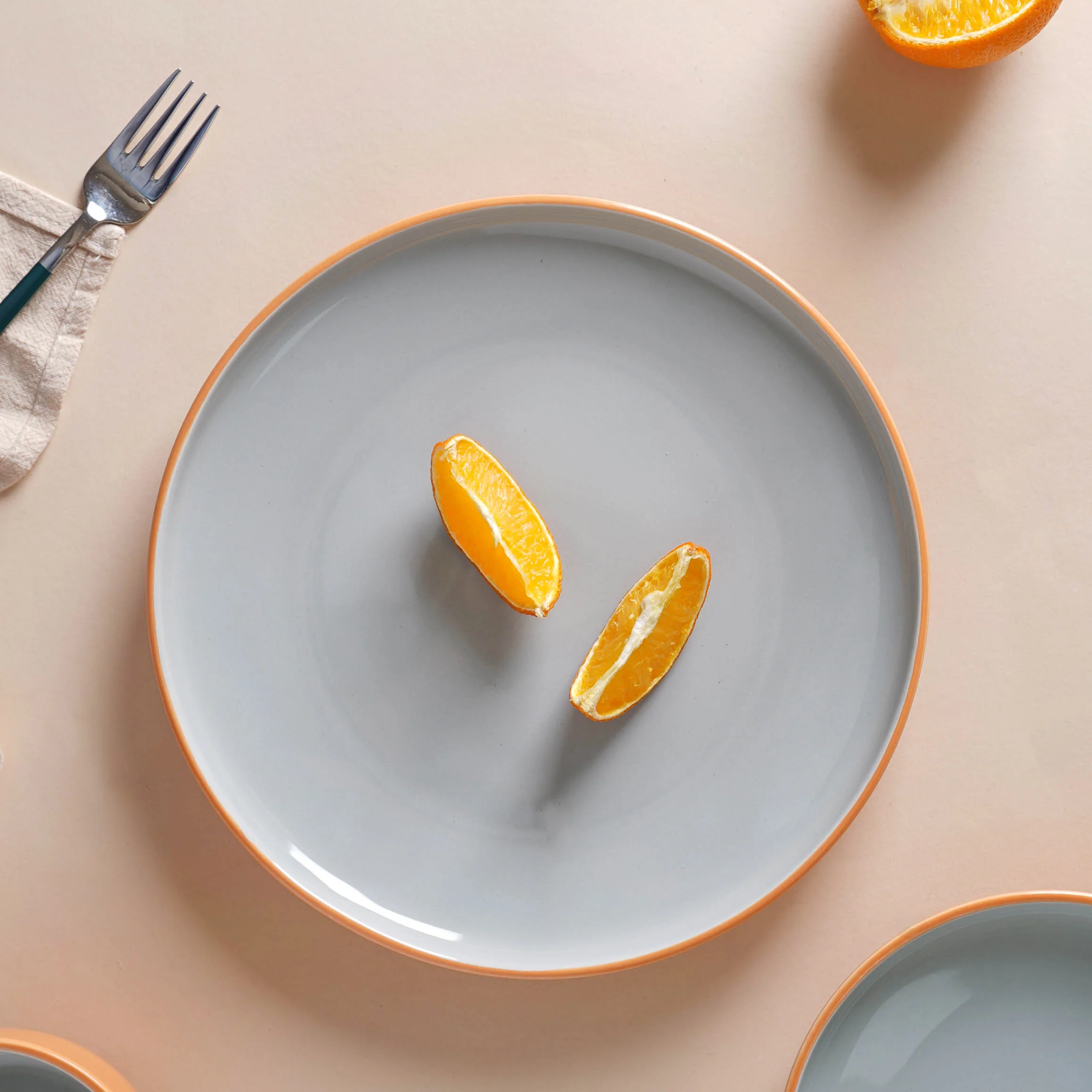 Zoella Dinner Plate Grey - Image 6